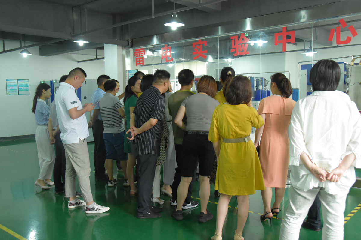 瑞士维多利亚大学MBA15-16班同学莅临完美(中国)官方在线登录防雷考察交流